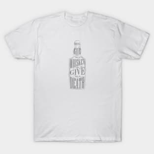 Whiskey Bottle T-Shirt